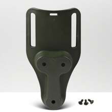 Adaptador de Fivela de Liberação Rápida, Gancho de Cinto Universal de Perfil Baixo, Placa de Cintura Afundada de Náilon, Placa de Cintura de Cordão para Sofá, Disponível em Versões Longa e Curta, Adequado para Cintos de 2 Polegadas de Largura (A Cor Pode Diferir das Imagens Devido ao Efeito da Iluminação)