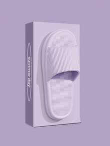 Unisex Quiet EVA Slippers - Non-Slip, Quick-Drying, Odor-Resistant, Summer Indoor Slippers, Soft Textured Soles, Suitable For Home And Bathroom, Multiple Colors Available, Cute Slippers [New High-Top Design], Unisex Summer EVA Slippers, Non-Slip Indoor Bathroom Shower Slippers, Lightweight And Fatigue-Resistant