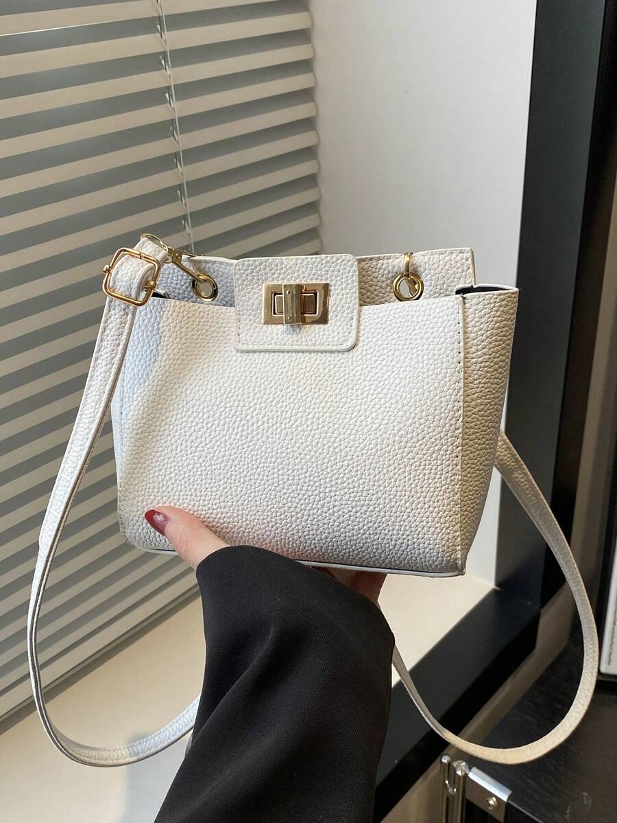 Bolsa de Couro Sintético Moderna para Transporte, Bolsa de Mão Delicada Pequena, Bolsa de Trabalho Multifuncional Avançada. Adequada para Compras, Carteira, Estudantes, Mulheres Jovens, Mulheres de Escritório. Ótima para Escritório, Faculdade, Trabalho, Negócios, Transporte, Atividades ao Ar Livre, Viagens e Uso Geral