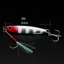 Long Distance Mackerel Mini Metal Vibration Lure, Bionic Fish Artificial Hard Bait For Freshwater And Saltwater Snakehead Fishing - Multicolor - View 8
