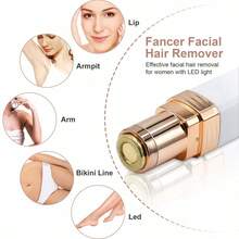 Có thể mua 1 hoặc 2 chiếc, nhiều kích cỡ và kiểu kết hợp khác nhau, sử dụng 1 pin AA, máy tẩy và tỉa lông mày/mặt/cơ thể cầm tay bằng điện, dành cho phụ nữ. - Nhiều màu - Xem 6