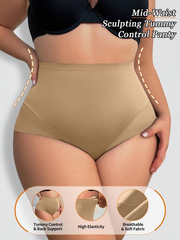 Shapewear Tummy Control Panties For Women Cincher Panty Girdle Control Briefs