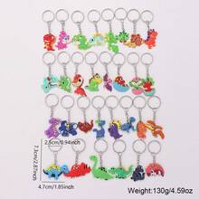 40 件混合风格可爱卡通钥匙扣，适合派对礼物、节日、返校季节汽车配件包饰哥特 Y2k 万圣节配件教师节圣诞节礼物创意包饰挂绳带身份证夹汽车配件包饰