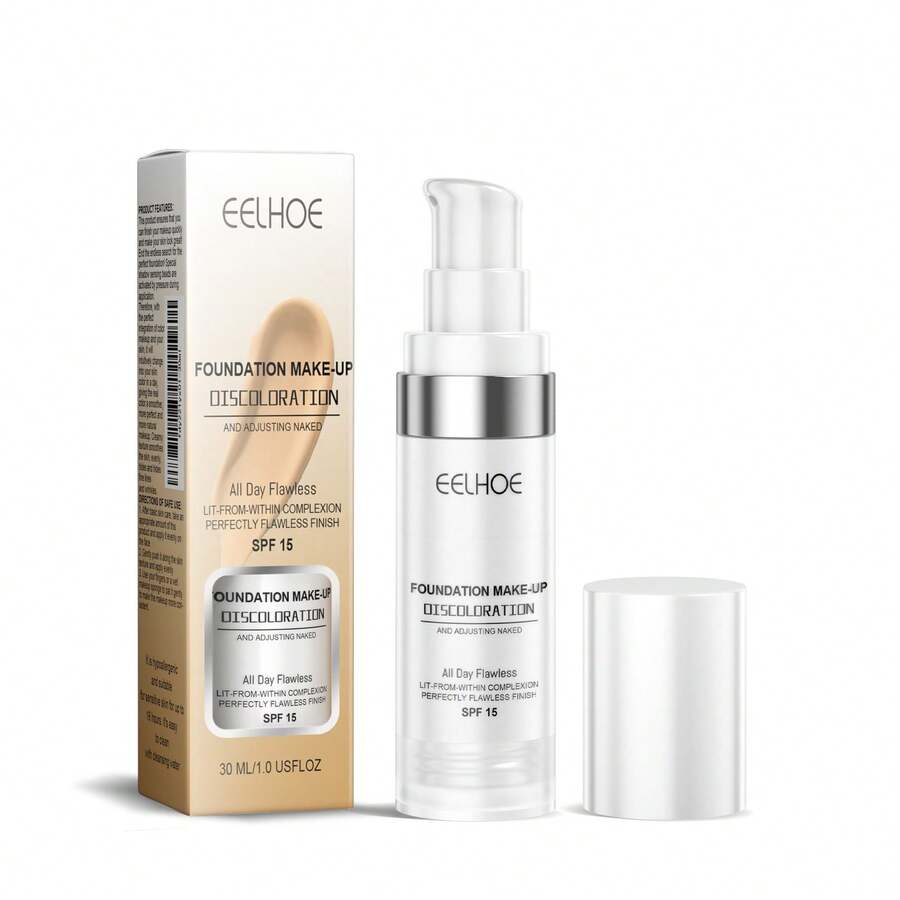 Corrector de Decoloración Base Líquida Corrector Puede Hidratar la Piel Durante Mucho Tiempo Sin Quitar el Maquillaje - 30 ml - Ver 1