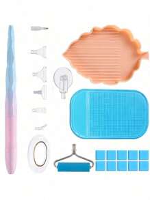 1 Set Gradient Resin Diamond Painting Pen And Accessories Kit, Main Tool For Diy Diamond Painting Art
