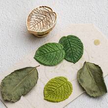 1 件，植物叶纹理系列，蜡封封头，银杏叶/荷叶/枫叶，复杂的纹理设计，独特的可拆卸设计，带有复杂的叶脉图案，非常适合信封、剪贴簿、书签和毕业礼物、礼品卡、派对邀请函、葡萄酒包装、蜗牛邮件、圣诞礼物、礼品包装、返校、学校用品 - 多尺寸 - 查看 10