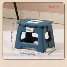 New Adult Portable Folding Stool Thickened Plastic Saddle Chair For Outdoor Activities And Fishing Gifts Party Favors