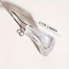 Clip nasal de silicona moldeador, herramienta de belleza para dar forma al puente de la nariz unisex, reutilizable, cómodo, elevador y realzador nasal para enderezar la nariz