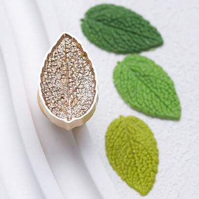 1 Pc, Plant Leaf Texture Series, Wax Sealed Seal Header, Ginkgo Leaves/Lotus Leaves/Maple Leaves, Complex Texture Design, Unique Detachable Design, With Complex Leaf Vein Patterns, Very Suitable For Envelopes, Scrapbooks, Bookmarks And Graduation Gifts, Gift Cards, Party Invitations, Wine Packs, Snail Mail, Christmas Gifts, Gift Packaging,Back To School,School Supplies