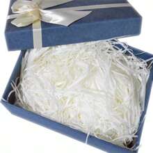1 paquete de papel de relleno de caja de regalo con corte ondulado, papel de rafia colorido, relleno decorativo de empaquetado de regalo de fiesta, picado de papel ondulado para fiesta