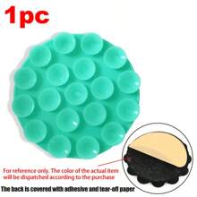 1 Stück/2 Stücke rechteckiger Silikonnapf-Handyhalter einseitig/doppelseitig, 10 Farboptionen, tragbarer & beweglicher Handyhalter, Handyhalterung