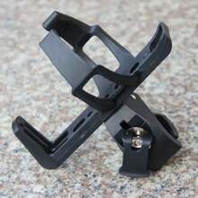 Soporte giratorio de 360 grados para botella de agua de bicicleta multifuncional - Material de nailon duradero - Accesorio de portavasos para motocicleta, apto para todas las bicicletas de montaña/carretera y scooters eléctricos