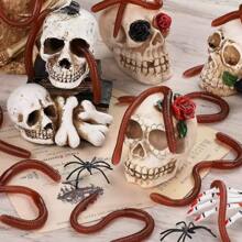 Set de 5 piezas/10 piezas/20 piezas - Nuevas llegadas 2025 - Gusanos de goma realistas, juguete de broma, bichos falsos realistas para bromas, fiestas, decoraciones de Halloween, adecuado para adolescentes y adultos, regalo de Navidad, regalo de Halloween, regalo festivo, regalo perfecto, regalo