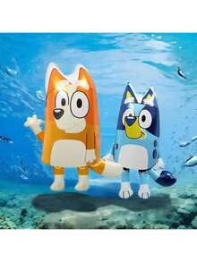 Bluey Bruy 主题气球装饰，生日派对桌面花车装饰 - Bruy、Bingo、完美的派对装饰，给粉丝的惊喜礼物节日派对装饰 - 彩色 - 查看 5