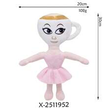 ITALIAN BRAINROT Plush Toys Anime Animals Memes Stufffed Toy | Ballerina Cappcuccina, Tung Tung Sahur, Lirili Larila, Perfect Gifts For Kids Birthday, Funny Toy