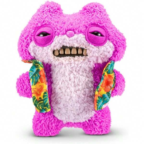 Spin Master Fuggler Lustig Hässlich Monster Offiziell Echt 23cm Vacay Vibes Serie Plüsch Spielzeug mit simulierten Zähnen, hässlich süß Monster, interessante Puppe, perfektes Geschenk für Sammler, Geburtstag