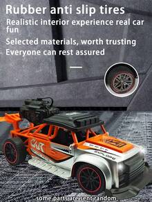 5-Channel Wireless Remote Control Toy Car With Spray & Lights & Music,Drifting Car Toys,3 Colors: Blue, Green, Orange