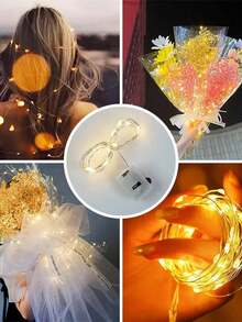 20/10/5/3/1 Stück LED Kupferdraht Lichterkette, 3 Blitzmodi, Feiertags dekorative Party Lichterkette, Valentinstag Bouquet Dekoration, Mini Lichter für Blumen, Geschenke und Dekorationen, Herz-förmige DIY Lichter, geeignet für Weihnachtsbaum, perfektes Geburtstagsgeschenk, Kinderzimmer, Familienzusammenkünfte für Erwachsene, Schlafzimmer Dekoration, Valentinstag Geschenk, Innenraumdekoration, Bücherregale, Pavillon, Hochzeitsdekoration, Raumdekoration, Outdoor Garten, Terrasse, erzeugt eine sehr warme Atmosphäre