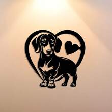 "Dog Lover" Metal Wall Sign – 1 Piece Removable & Reusable Wall Art For Public Spaces, Office, Living Room, Bedroom, Patio, Kitchen, Shop, Bar, Or Cottage – Great Gift For Housewarming, Holidays, Or Collectors