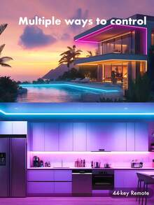 Dải đèn LED Neon Bluetooth RGB Chống nước Đồng bộ nhạc TV LED Dải đèn linh hoạt DIY 108 LED/M Đèn Neon trang trí Đèn LED RGB Trang trí nhà Đèn ngủ Tiệc tụ họp Đèn tâm trạng - Nhiều màu - Xem 7
