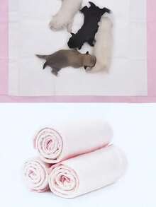 100片装宠物尿垫，加厚吸臭幼犬训练垫，适用于泰迪犬、金毛寻回犬、拉布拉多犬等宠物，宠物尿布，用于宠物训练、如厕训练、宠物用品