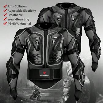 Motorcycle Armor, Riding Motorcycle Jacket, Men's And Women's Full Body Armor, Riding Protection, New Year Gifts, Riding Clothes, Off-Road Endurance Racing, Motorcycle Protective Equipment, Outdoor Riding Equipment, Protecting Oneself From Injury (Note: This Specification Only Includes Riding Armor, No Pants, No Accessories)