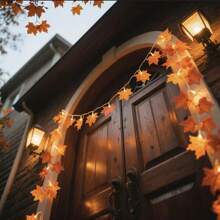 LED, Simulation, Maple Leaf, Festival, Thanksgiving, Harvest Festival, Decoration, Light String