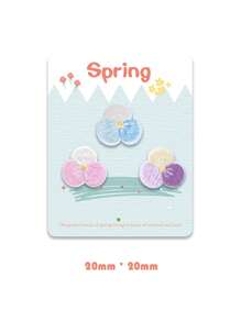 1 Piece Stick On Cartoon Rainbow Meteor Elements Embroidery Bag Clothing Accessories Decorative Self-Adhesive Fabric Stickers Summer, School