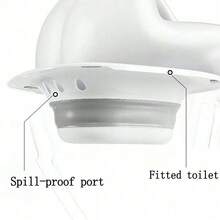 Banheira de assento pós-parto para gestantes (1 unidade), bacia dobrável para vaso sanitário, ideal para banhos de imersão com ervas e higiene perineal. Reutilizável, auxilia no alívio de hemorroidas e na recuperação pós-parto. Acessórios e utensílios para banheiro. - Multicolorido - Ver 9