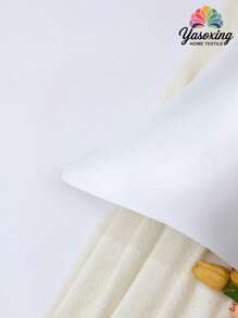 1pc White 100% Premium Plain Silky Body Pillowcase Without Filler Simulation Silk Soft Breathable Pillow Covers With Envelope Closure Throw Pillow Cover For Bed Home, For Sofa, Living Room Farmhouse Style 20"X54"-Body Pillowcase Decor Pillocase, Gifts For Women&Men Insert Not Included, Machine Washable Domitory Back School Bedding