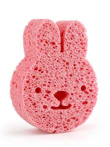 Baby Bath Sponge Children Exfoliating Brush Newborn Bathing Natural Wood Pulp Bath Sponge