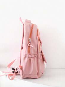Mochila versátil con gran capacidad, apta para la escuela, graduación, viajes, de estilo sencillo y bonito, adecuada para diversas ocasiones
