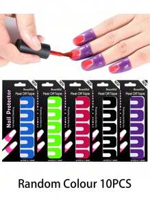 U Shape Nail Polish Protector Sticker, Nail Polish Spill Proof Sticker, Nail Art Sticker To Prevent Nail Polish Spillage, Nail Polish Airbrush Tool, Nail Art Tools, Nail Art Accessories.U Shape Sticker Spill Proof Adhesive Sticker.Nail Art Tools.Nail Art Accessories.Suitable For Nail Salons.