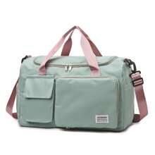 UNIXINU Carry On Travel Bag Large Capacity Weekender Overnight Duffle Bags With Shoe Compartment Sports Fitness Bags For Women
