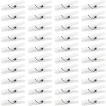 60PCS Baby Shower Clothespin Games Boy Plastic Mini Clothes Pins 1.4 Inch For Party Decorations,DIY Crafts(Blue) - White - View 6
