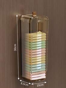 1pc Underwear Storage Box, Wall-Mounted Hanging Organizer For Socks, Closet Storage Solution Without Drilling, Back To School
