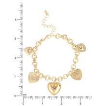 Jessica Simpson Base Metal Charm Bracelet - 1 - View 4