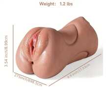 3 In 1 Pocket Pussy Male Ware With Realistic Face Shape, Sex Doll With Realistic Texture Mouth And Tight, Ware Male Massager Deep Throat Mouth Adult Sex Toys For Male Pleasure