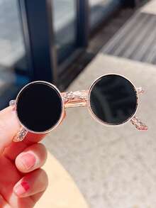 1个太阳镜装饰发夹，趣味独特风格发夹爪夹发卡，发夹，发卡，学生用品，发饰，头部饰品，女士发饰