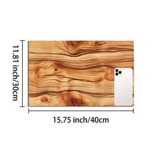 1pc Wood Grain Pattern Printed Absorbent Mat, Suitable For Espresso Machine, Sink, Faucet, Cup Holder, Home Decor, Kitchen & Bathroom Accessories - Multicolor - View 35