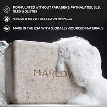 MARLOWE. No. 102 Body Scrub Soap 7 Oz, Exfoliating Soap Bar With Shea Butter, Olive Oil &Amp; Green Tea Extracts, Cleanses, Smooths &Amp; Revitalizes Skin, Original Sage &Amp; Fir Scent - Original Fresh - 查看 4