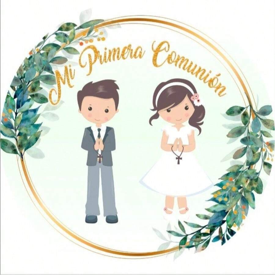 90/108 stikers para primera comunión etiqueta adhesiva - Granate - Ver 1