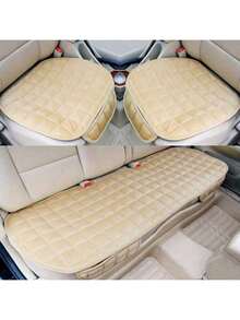 3-1 件通用汽车座椅坐垫，聚酯纤维，海绵填充，柔软透气，防滑，轻便便携，四季保护汽车座椅 - 可手洗 - 均碼 - 查看 4