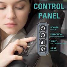 DAILYLIFE Shiatsu Neck And Back Massager, Electric Shoulder Massager, Car Neck Massage Pillow For Neck, Back, Shoulder, Foot, Leg Massage, Relieve Muscle Pain, Perfect Present For Man/Woman/Family, Valentine's Day Gift