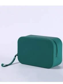 大容量化妆包便携式防水旅行洗漱包办公桌珠宝化妆品零钱包手机袋，简约硅胶收纳包，房间装饰，包，化妆包，梳妆台，旅行，化妆包，旅行必需品，收纳袋，收纳，旅行必需品，化妆品收纳袋，化妆包，化妆品收纳袋，收纳袋，洗漱包，办公桌收纳袋，化妆包，化妆袋，化妆品收纳，梳妆配件，化妆袋，化妆包 - 彩色 - 查看 11