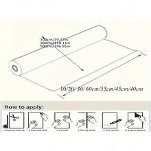 1 卷房间装饰接触纸皮和贴纸，台面防水贴面和贴纸壁纸，墙壁乙烯基自粘木墙贴，用于家庭装饰客厅厨房浴室柜桌贴墙纸墙面装饰