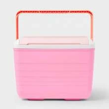 14 Cans/10qt Hard Sided Cooler - Sun Squad - Pink - View 6