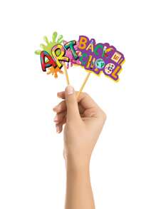 20pcs-Photobooth Prop,Back To School Party Decorations,Joyin Toy Graduation Photo Booth Props,Creative Paper Photo Booth Accessory For Party Back To School Party Decorations Summer Birthday Gifts Wedding Beach School Supplies Room Decor Home Decor