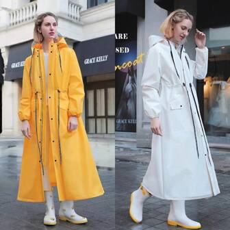 雨衣女士雨衣时尚雨衣加厚防水雨衣女式雨衣旅行登山骑行雨披雨衣通用雨衣防风雨披防水加长雨衣防水户外雨衣