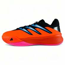 Adidas Dame Certified 3 Low Solar Red Orange Men's Basketball Shoes IH8464 - Red - View 1